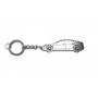 Keychain Tesla Model 3 2017-2023 - (type STEEL)